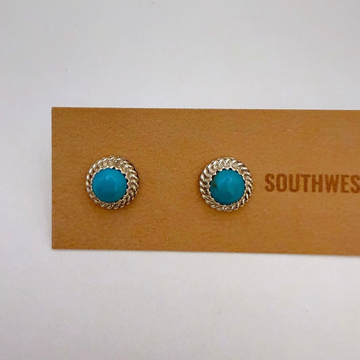 Turquoise Stud Earrings B