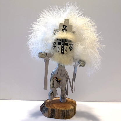 Native American Navajo White Cloud Kachina Doll /White A