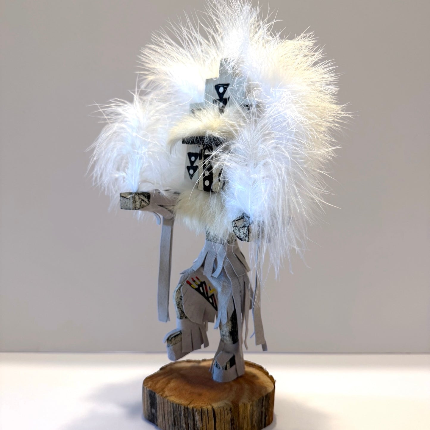 Native American Navajo White Cloud Kachina Doll /White A