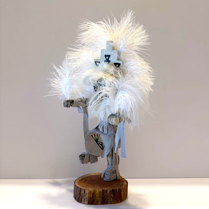 Native American Navajo White Cloud Kachina Doll /White B
