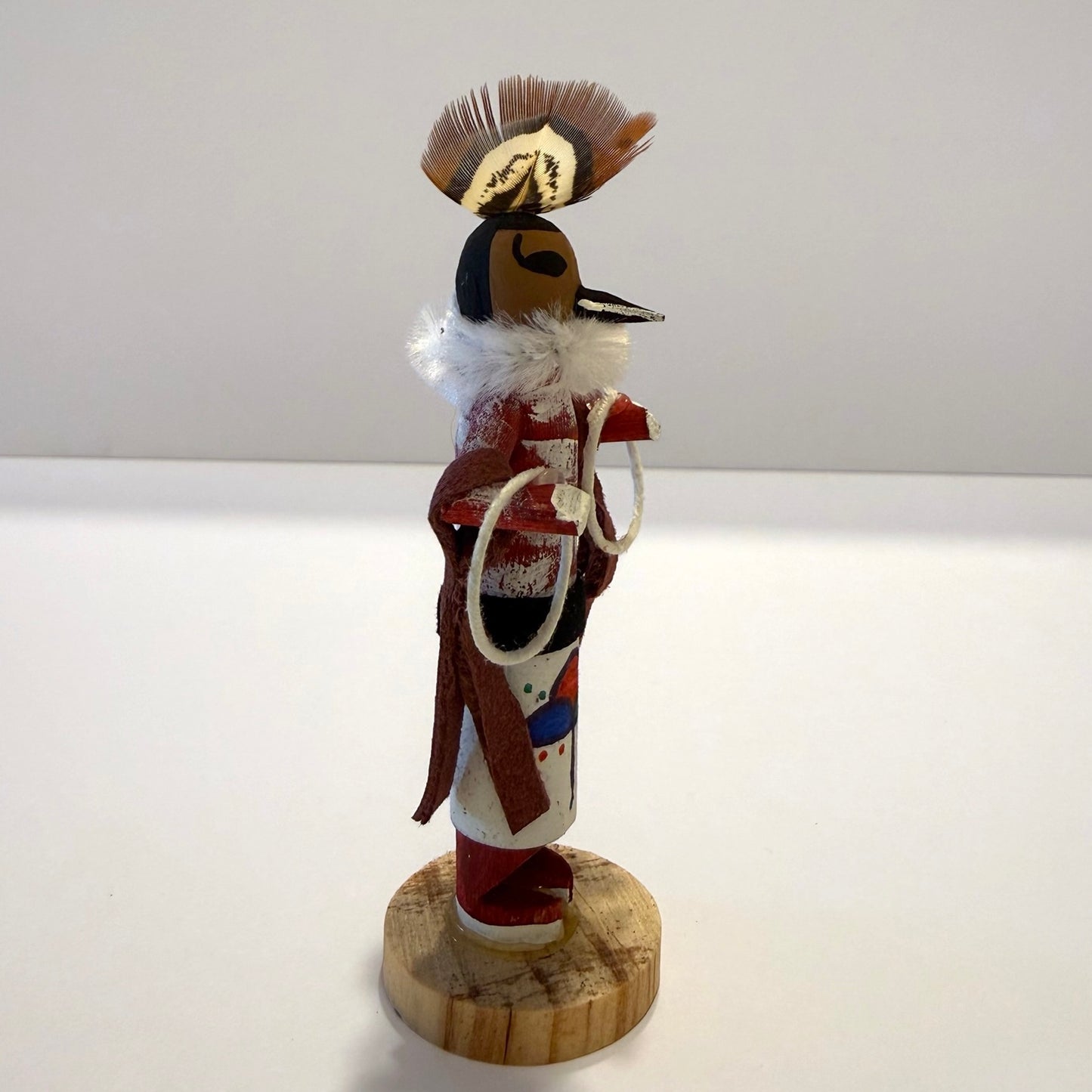 Native American Navajo Tiny Kachina Doll / Hoop Dancer