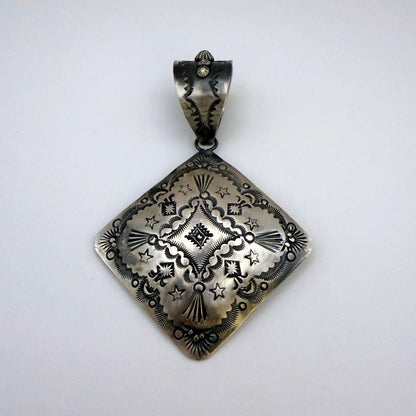 Stamped Pendant By Vincent Platero