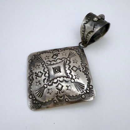 Stamped Pendant By Vincent Platero