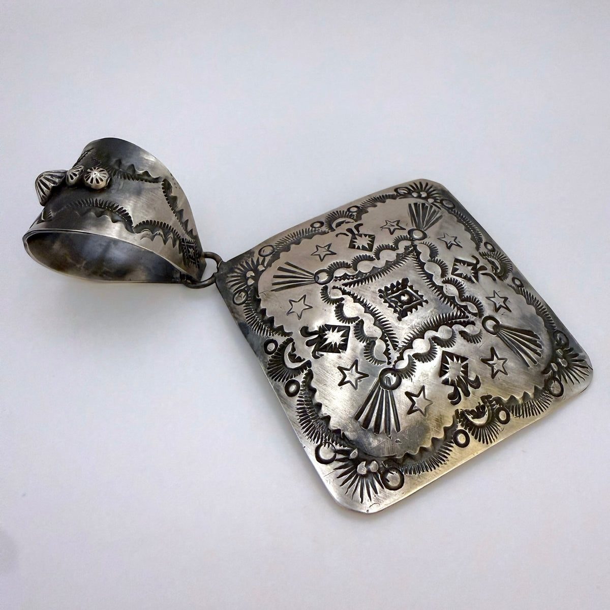 Stamped Pendant By Vincent Platero
