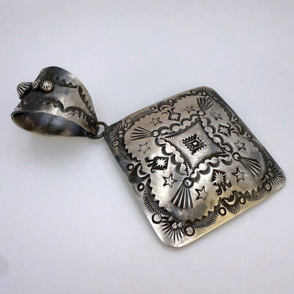 Stamped Pendant By Vincent Platero
