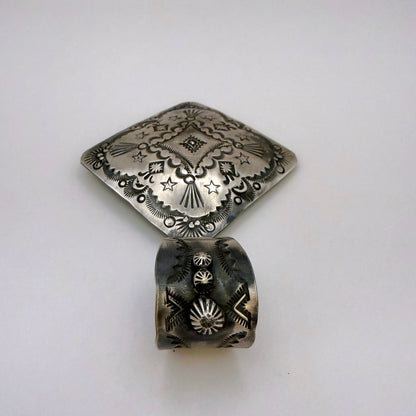 Stamped Pendant By Vincent Platero