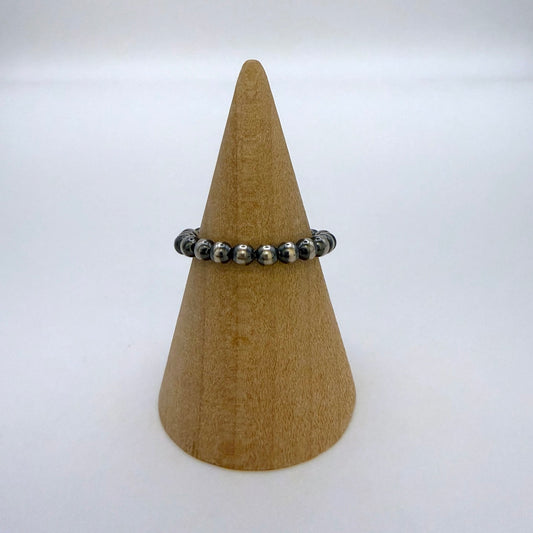 Navajo Pearl Stretch Ring