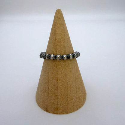Navajo Pearl Stretch Ring
