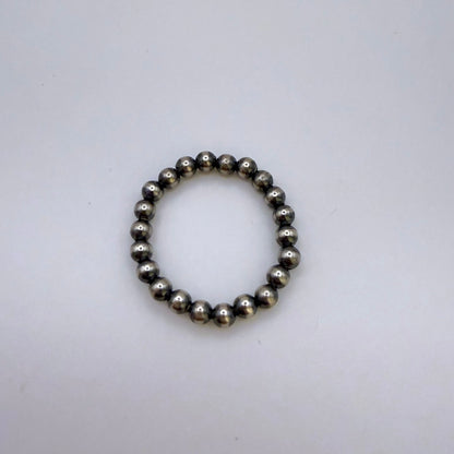 Navajo Pearl Stretch Ring
