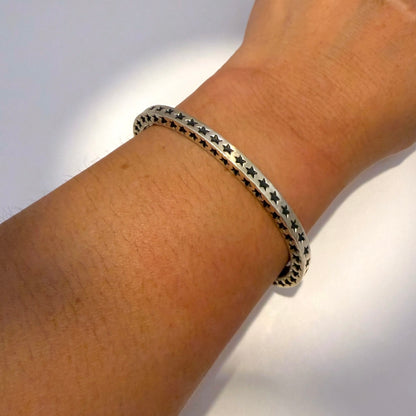 Star Cuff Bracelet By Sunshine Reeves 4-7/8"