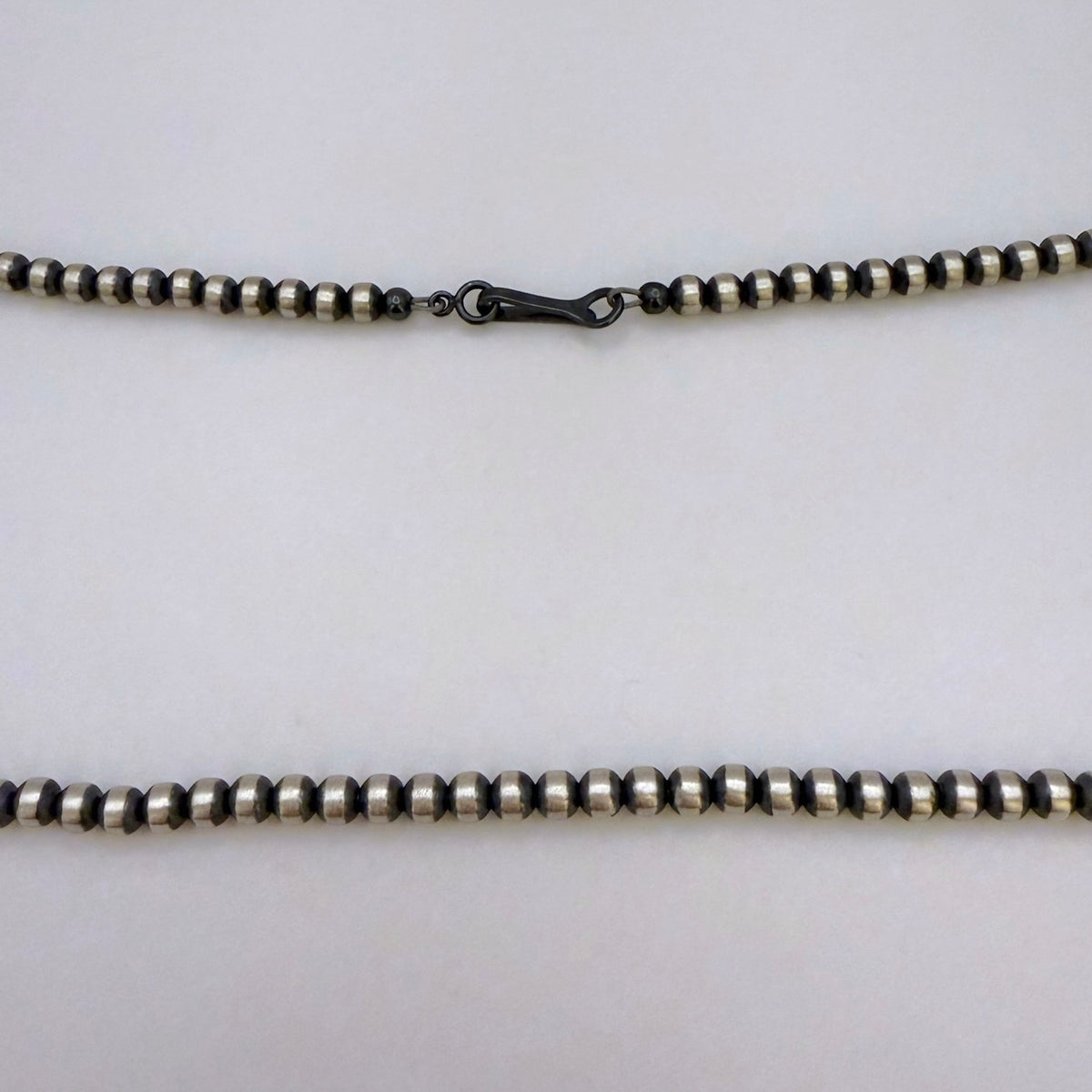 Round Navajo Pearls Necklace 4mm - 24"