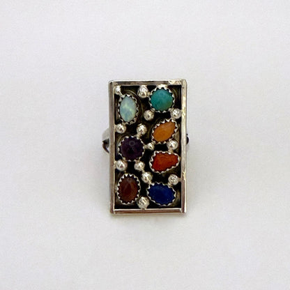 Multi Stone Ring By Harry Begay Size 8
