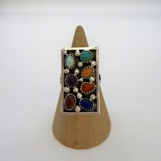 Multi Stone Ring By Harry Begay Size 8