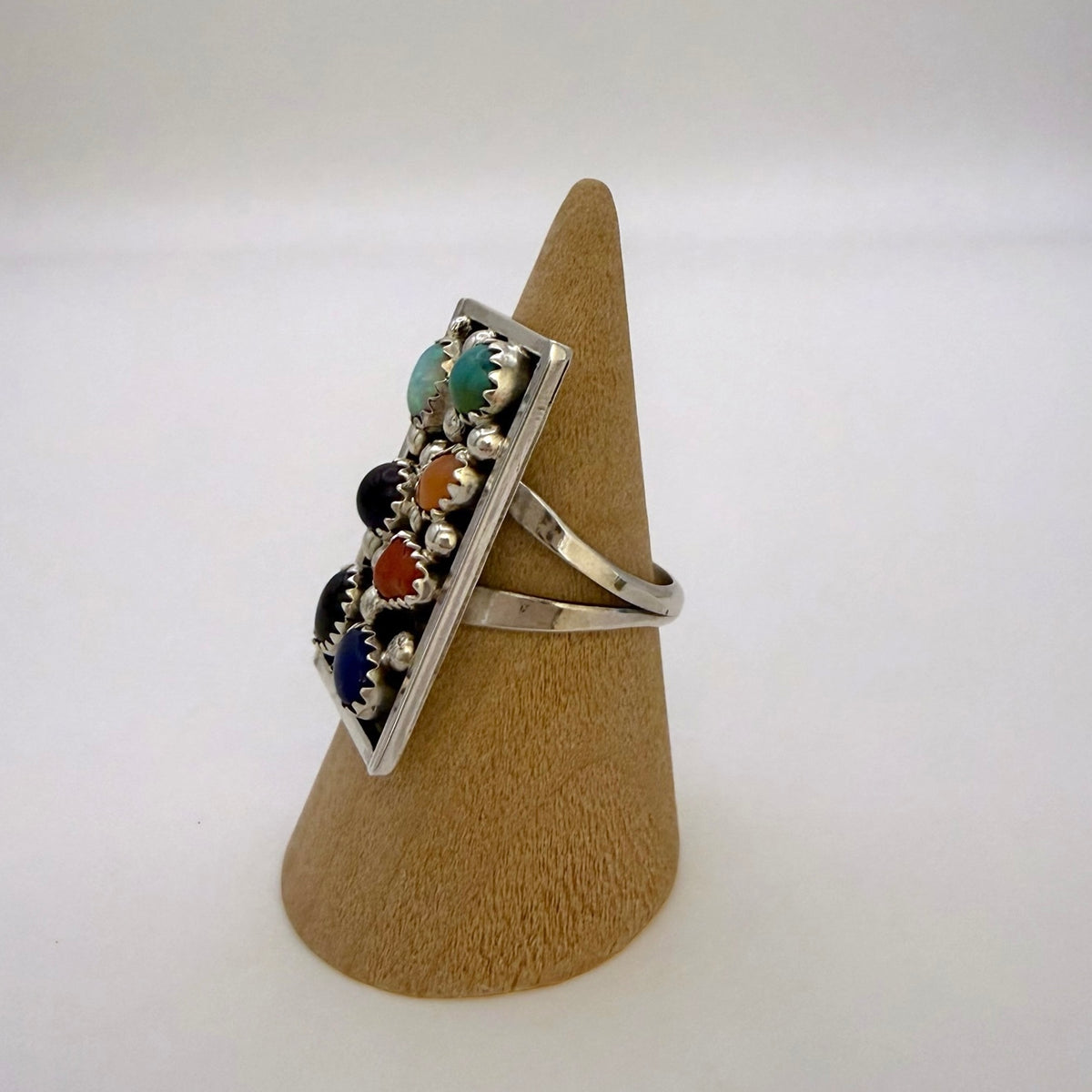 Multi Stone Ring By Harry Begay Size 8