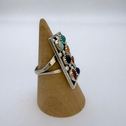 Multi Stone Ring By Harry Begay Size 8