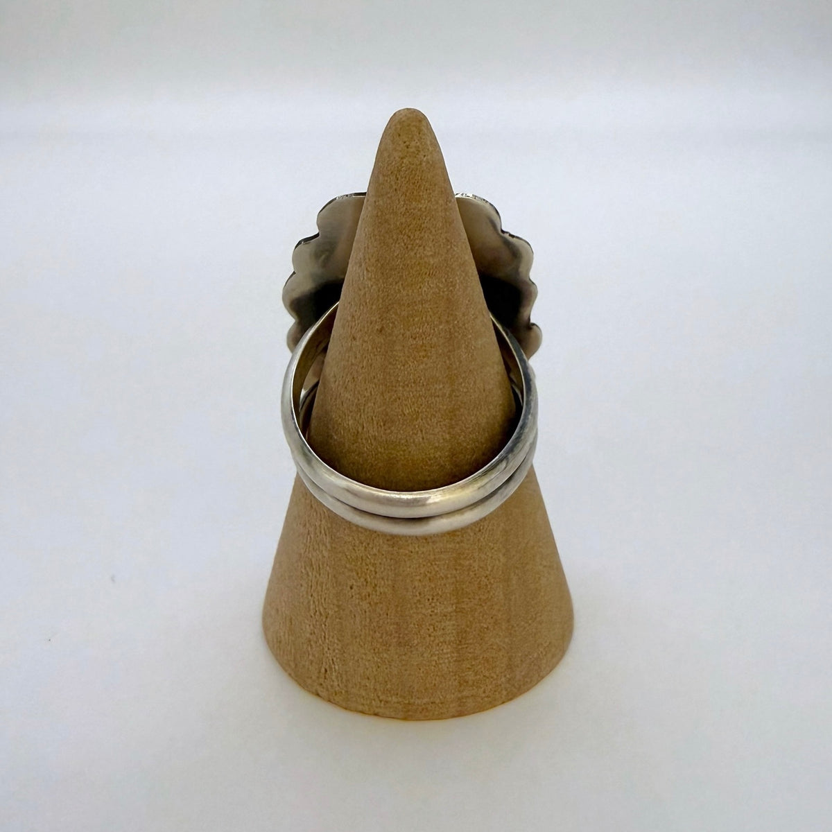 Turquoise Concho Ring Size 7.5