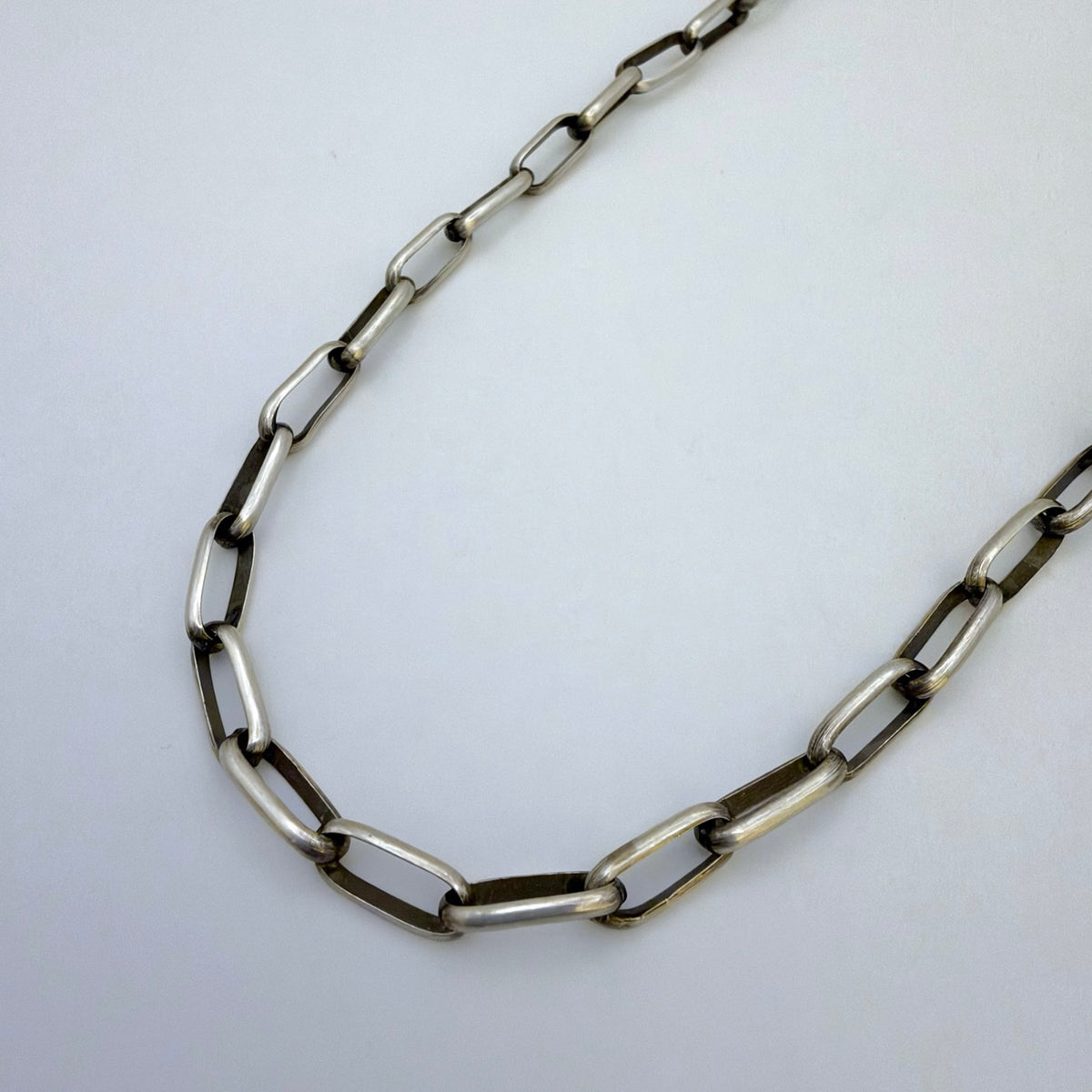 ナバホ ハンドメイド スターリングシルバーチェーン コンチョフック