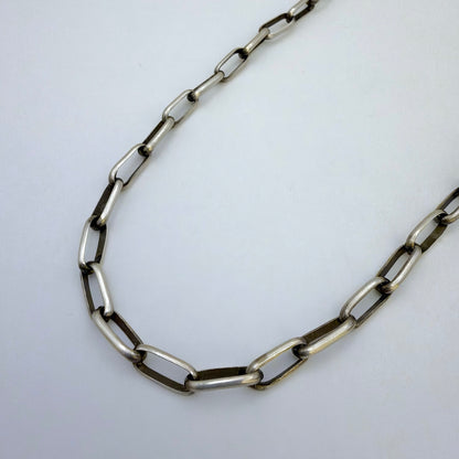 ナバホ ハンドメイド スターリングシルバーチェーン コンチョフック
