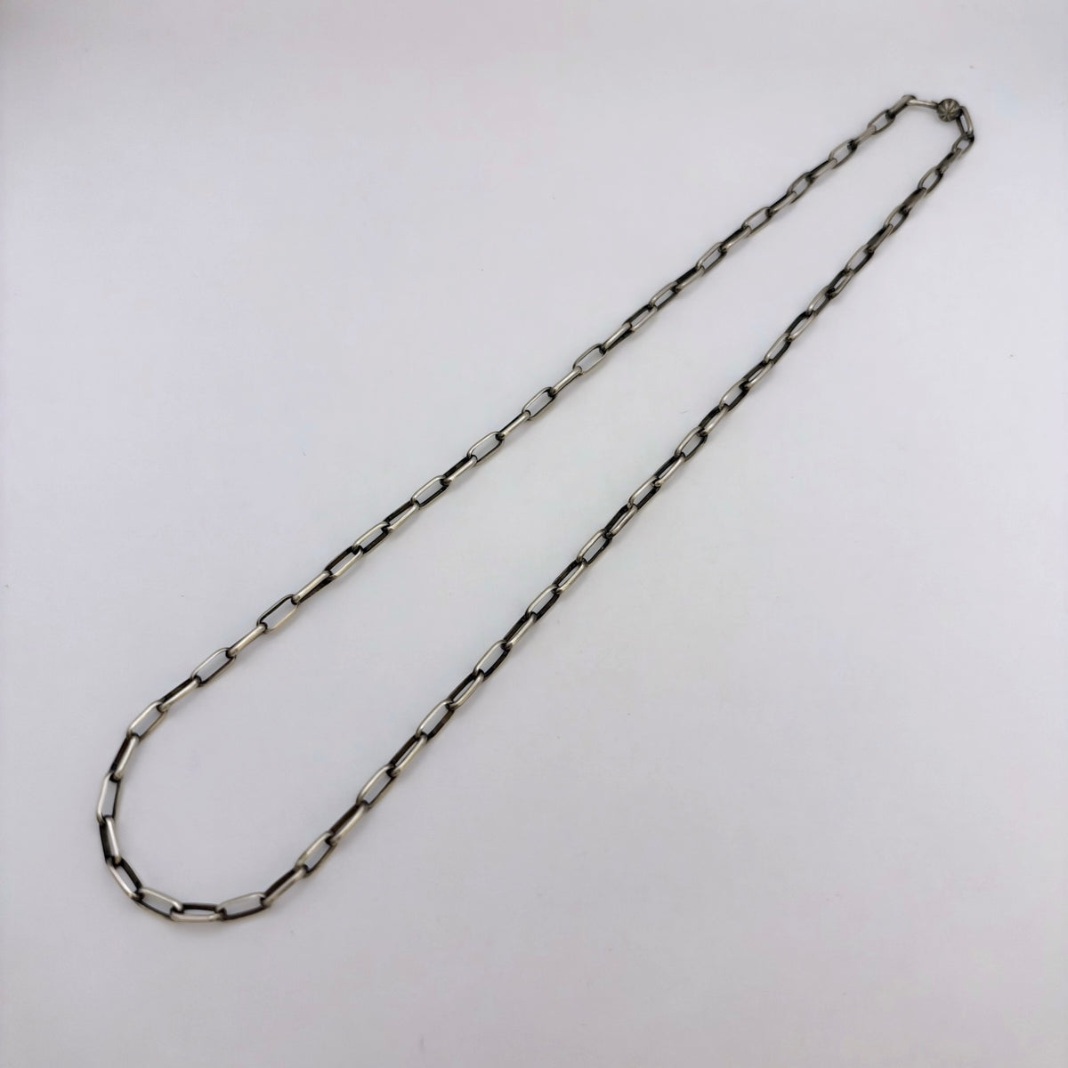 ナバホ ハンドメイド スターリングシルバーチェーン コンチョフック