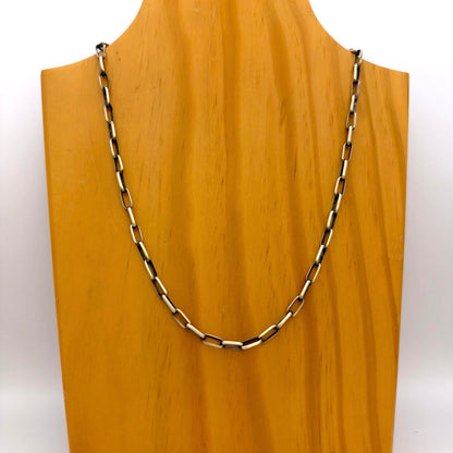 ナバホ ハンドメイド スターリングシルバーチェーン コンチョフック