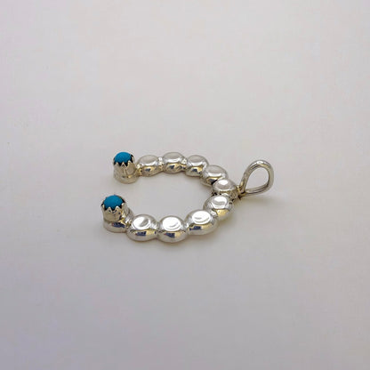 Mini Turquoise Naja Pendant