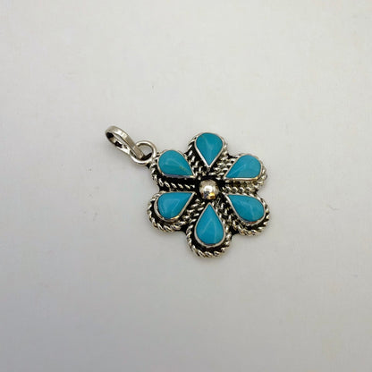 Turquoise Cluster Pendant