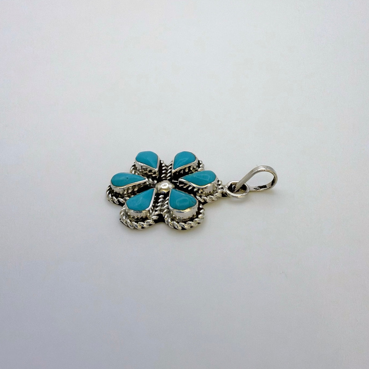 Turquoise Cluster Pendant