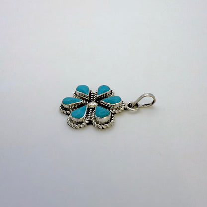 Turquoise Cluster Pendant