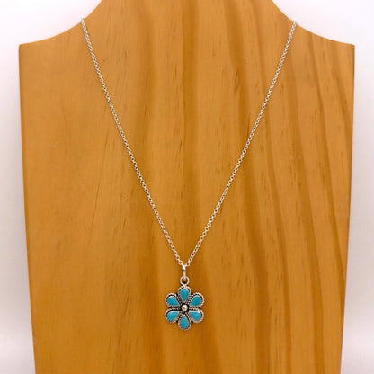 Turquoise Cluster Pendant