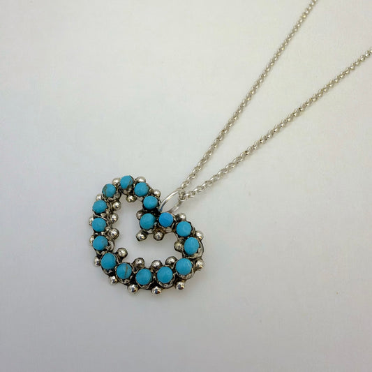 Turquoise Heart Pendant