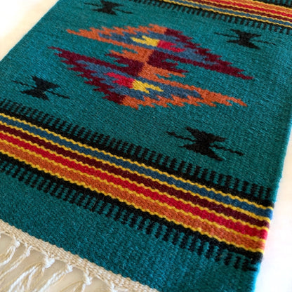 Hand Woven Southwestern Table Mat  16" x 21"