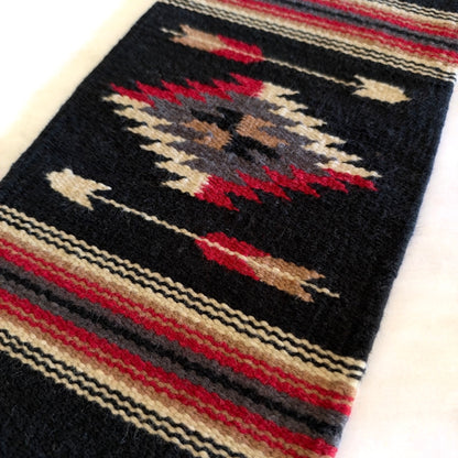 Hand Woven Southwestern Table Mat  11" x 21"