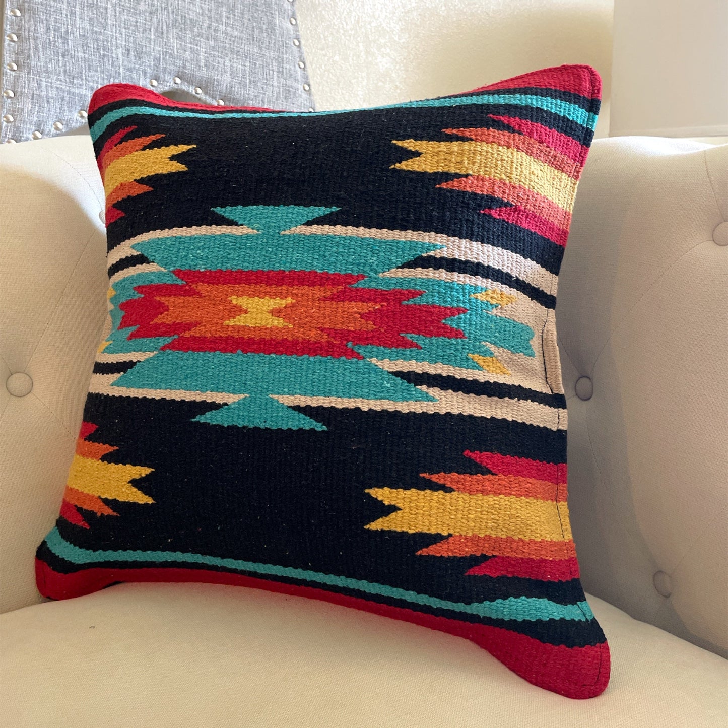 Southwestern Contemporary Pillow Cover Style 18