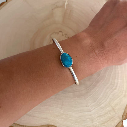 ターコイズバングル By Reva Goodluck 内周143mm