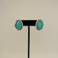 Kingman Turquoise Post Earrings