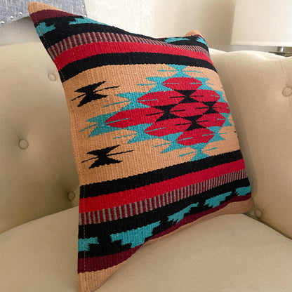 Handwoven Zapotec Pillow Cover Style 12