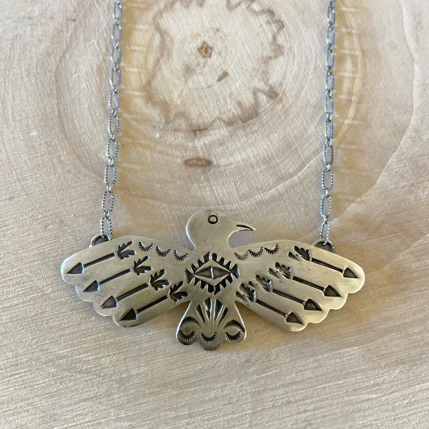 Thunderbird Necklace By Karlene Goodluck