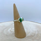 Sonoran Gold Two Stone Split Ring By Geraldine James C Size 7.5