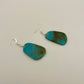 Kingman Turquoise Slab Earrings