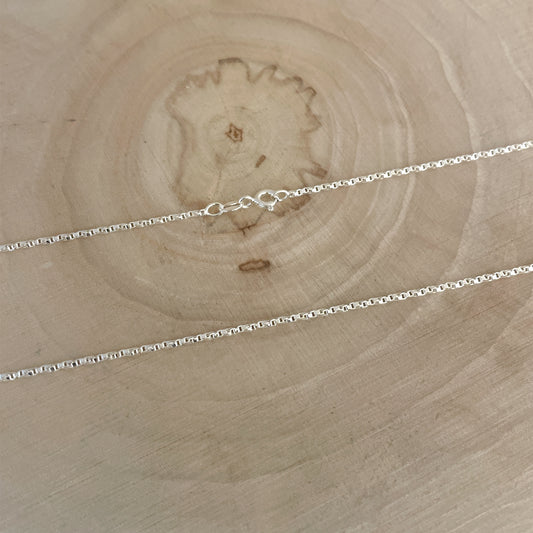 Sterling Silver Chain F 18"
