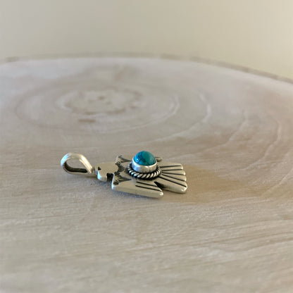 ターコイズサンダーバードペンダントトップ By Bo Reeves A