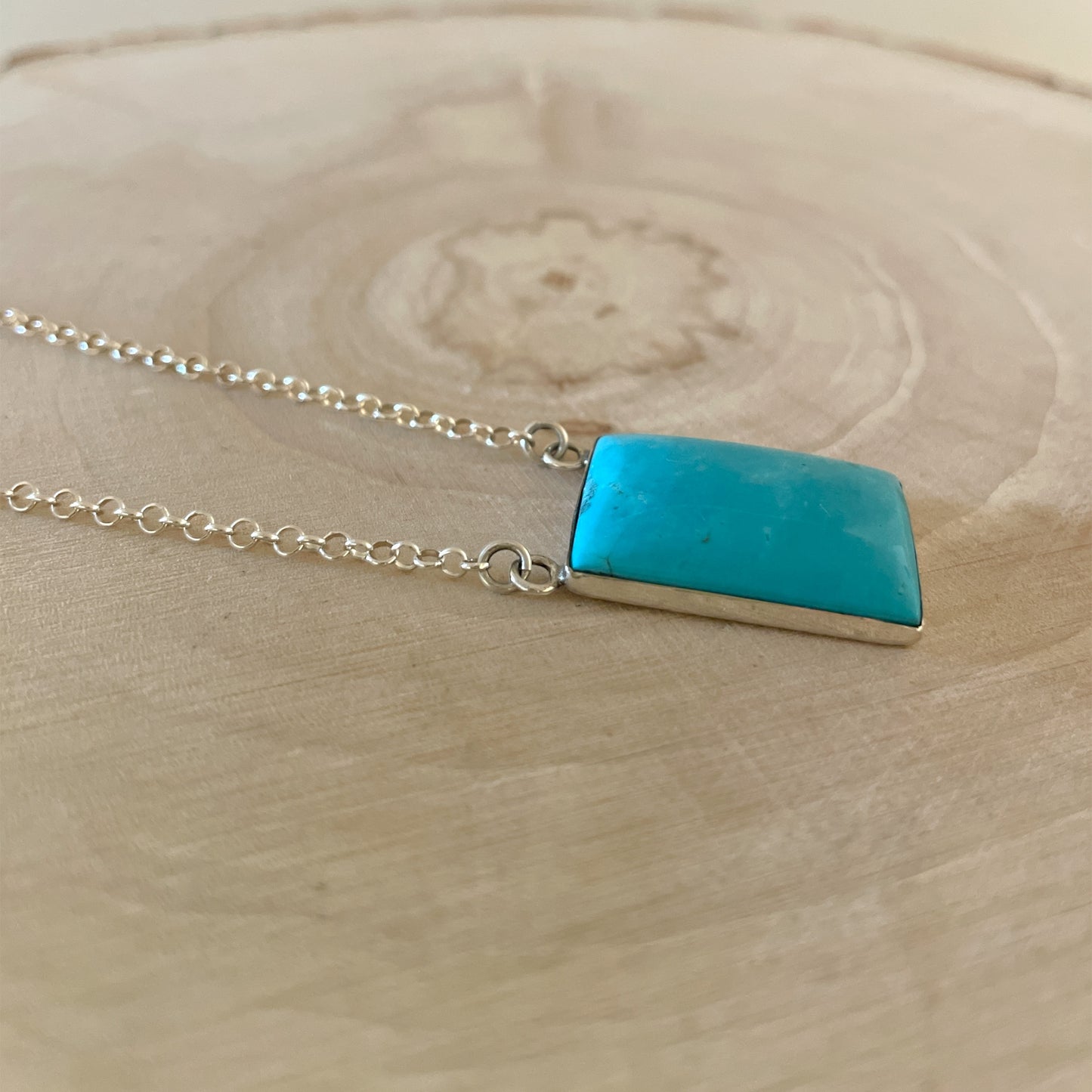 Turquoise Bar Necklace B