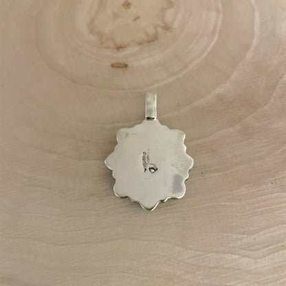 キングマンターコイズクラスターペンダント By Geraldine James A