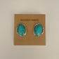 Kingman Turquoise Post Earrings