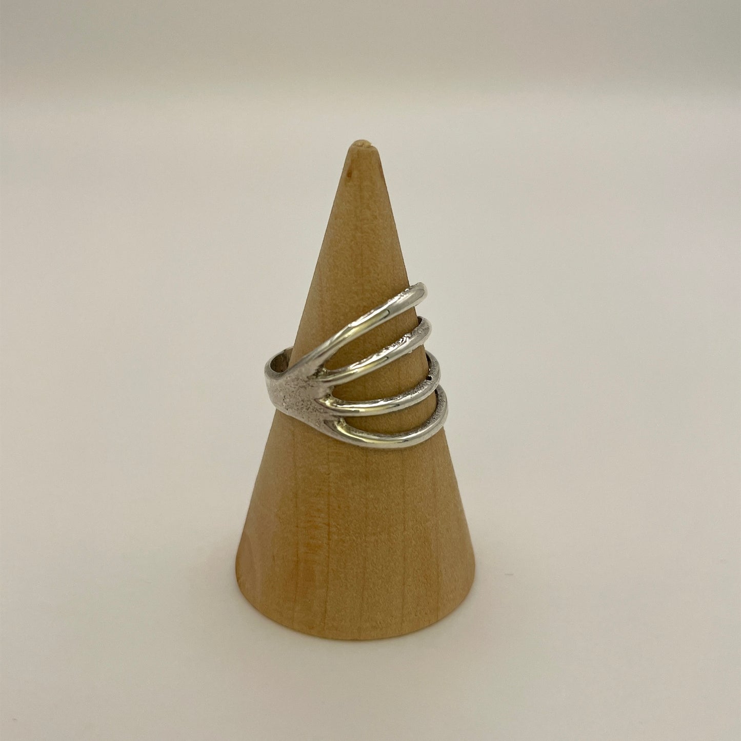 Sterling Silver Sand Cast Ring　