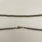 Saucer Navajo Pearls Necklace 4mm - 18"