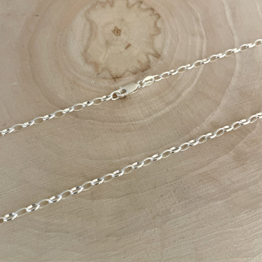Sterling Silver Chain G 18"
