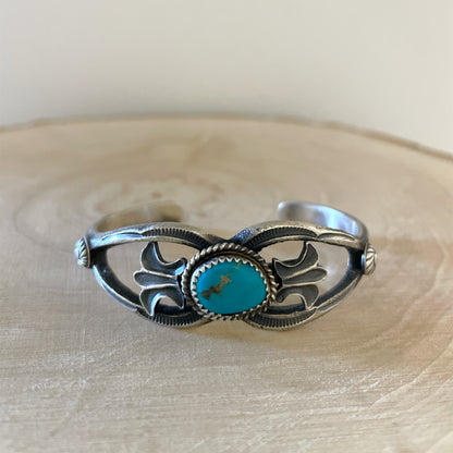 キャストターコイズバングル By Kevin Billah C 内周１３２mm