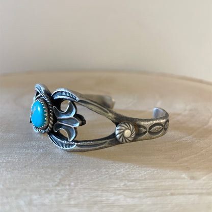 キャストターコイズバングル By Kevin Billah C 内周１３２mm