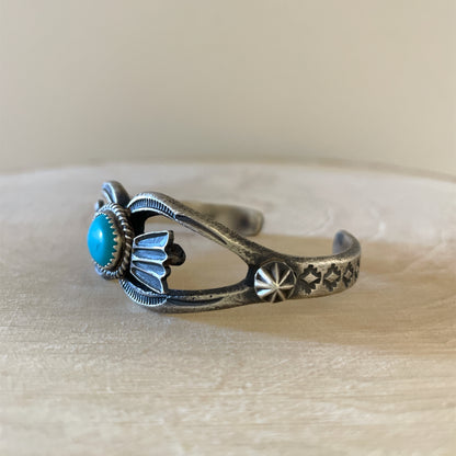 キャストターコイズバングル By Kevin Billah B 内周１３３mm